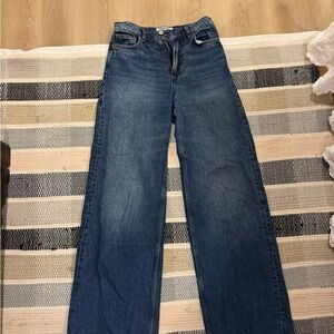 Reformation Dark Blue straight Jeans